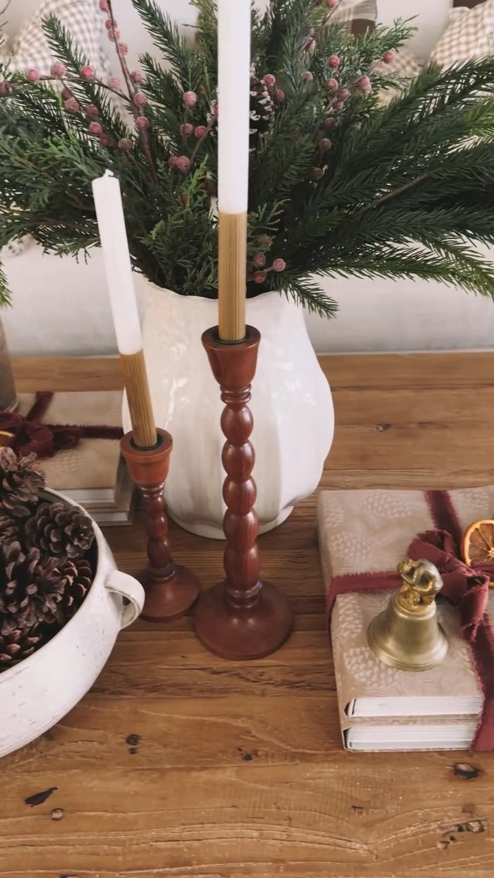 Sweet old Mabel napped on the couch while I decorated this side of the room on Friday. I finished decorating this weekend but I’m sure I’ll move things around here and there. I took it back to my elementary years and wrapped my decor books in wrapping paper to look like gifts! Everything else in the space I already had on hand except for the gold and white candles. 

#homedesign #homedecor #neutralhome #homeinterior #homeinspo #homedecorating #christmas #christmasdecor #christmasdecoration #holidaycheer #coffeetabledecor #coffeetablestyling #christmascoffeetable