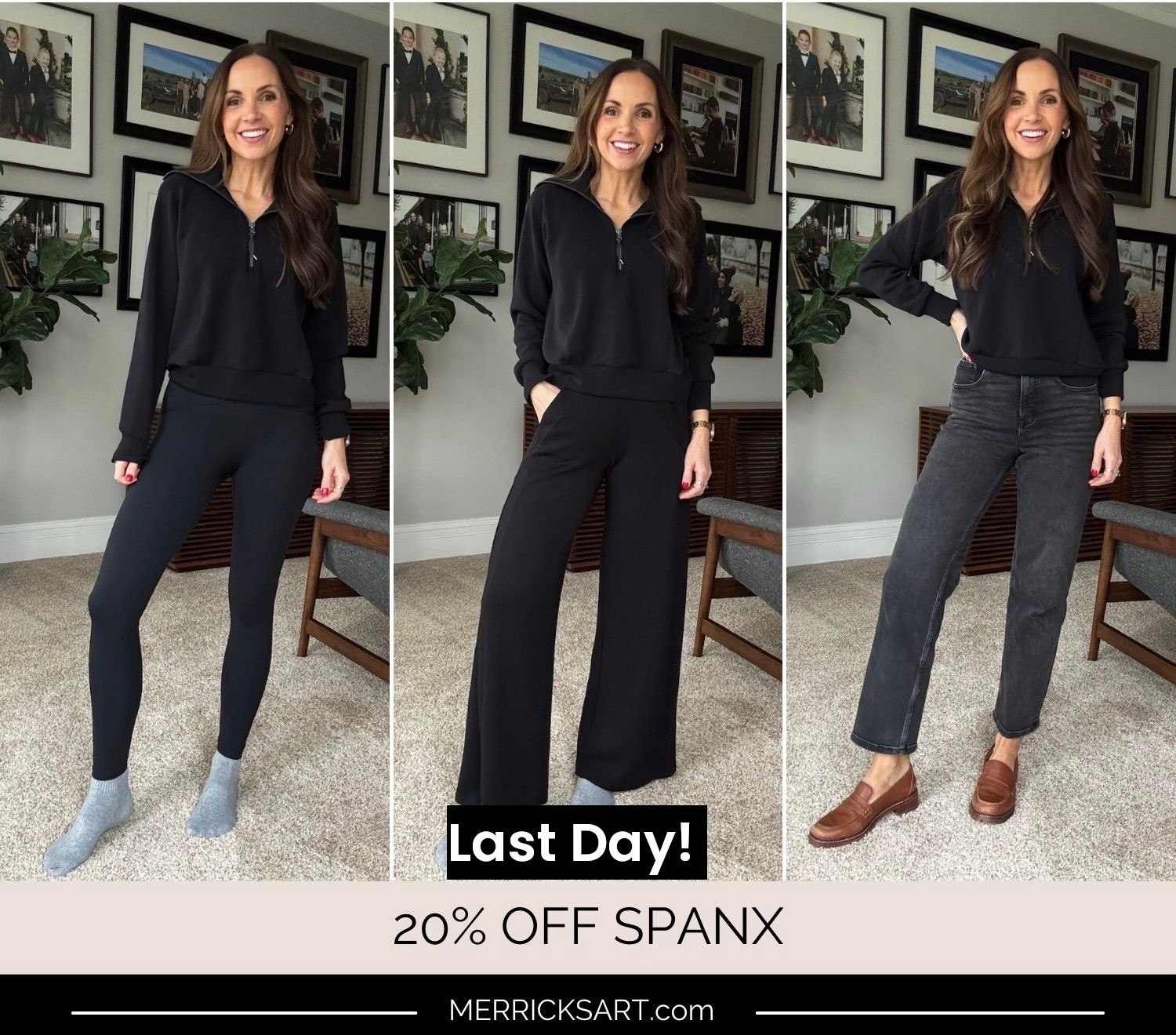 @Spanx 
Last day! 20% off with code LTKSPANX

#LTKgrwm #LTKSaleAlert
