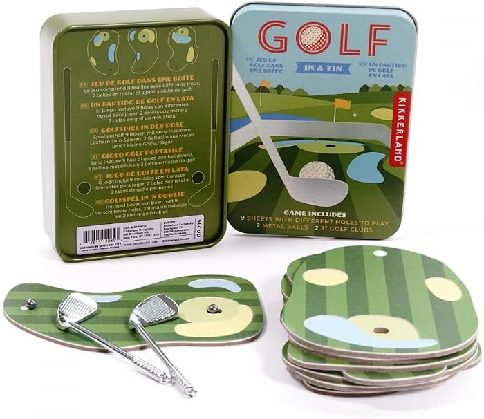Kikkerland Golf New in Games, Multicolor (GG215) | Amazon (US)