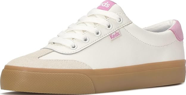 Keds Womens Jump Kick T-Toe Fashion Sneaker | Amazon (US)