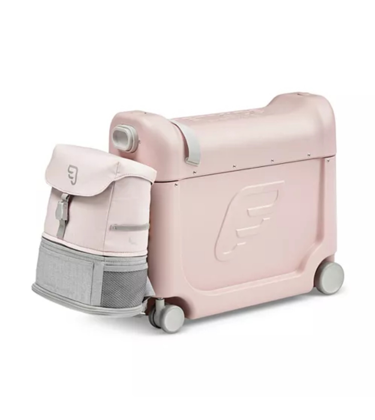 Toddler to Little Kid Bedbox Travel Bundle
JetKids™ 
20% Off on all 4 colors. 

• Ride-on suitcase is suitable for children 3-7 years old, bed feature is best suited for children over 2 years old
• Crew Backpack is made for children to start using at about 2 years while the practical expansion, adjustable chest clip & straps mean that it can be used comfortably until your child is about 7
• Manufacturer's 2-year warranty

Follow: 
#LTKRealBoringHousewife 
Subscribe 
Create Wishlist
Click Notifications 🛎️

#LTKTravel #LTKSaleAlert #LTKBaby