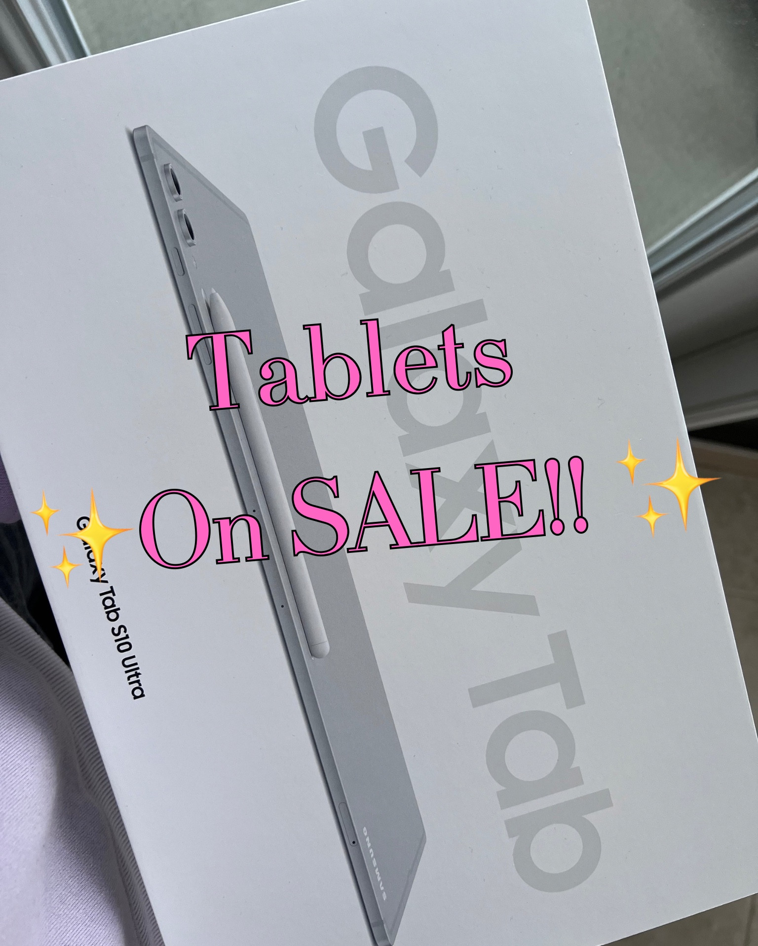 Samsung has some great deals on their Galaxy Tablets right now. I do love my Apple products, however when you compare what you get for the money - hands down this is a steal of a deal!! 

Samsung Tablet Laptop IPad 

#LTKSaleAlert #LTKGiftGuide #LTKHome #LTKMostLoved #LTKMens