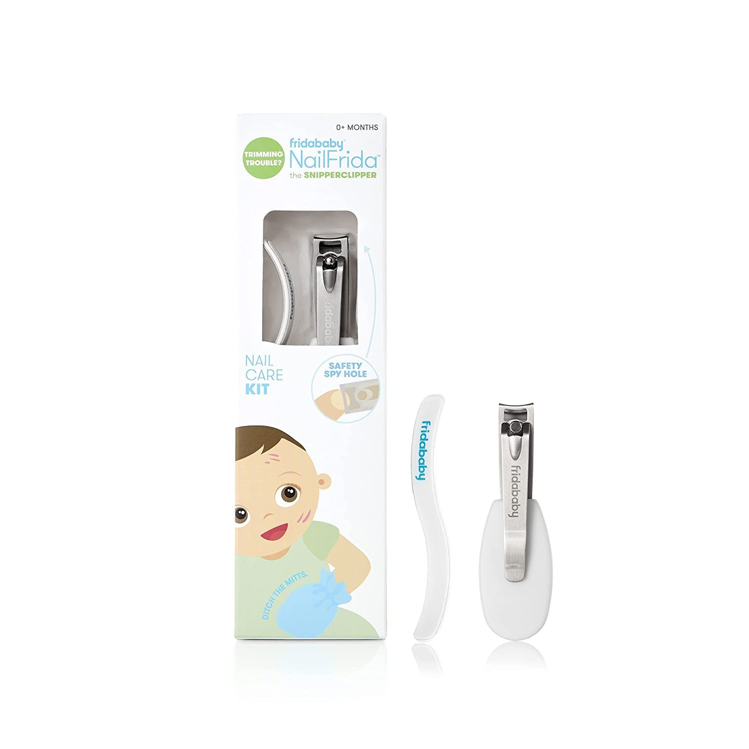 Frida Baby NailFrida The SnipperClipper Set – The Baby Essential Nail Care Kit for Newborns and... | Amazon (US)