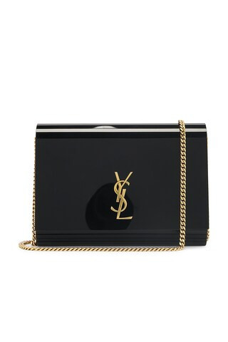 Saint Laurent Vicky Minaudiere Bag in Black | FWRD 