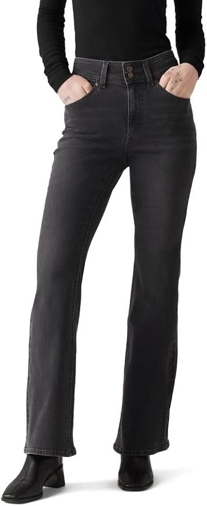 Levi's Womens 726 Retro High Rise Flare Jeans | Amazon (US)