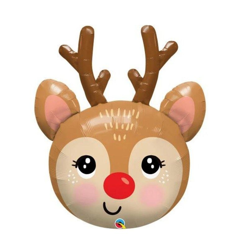 Reindeer Balloon - Christmas Balloons - Christmas Balloon Garland Kit - Kid's Christmas Party Dec... | Etsy (US)