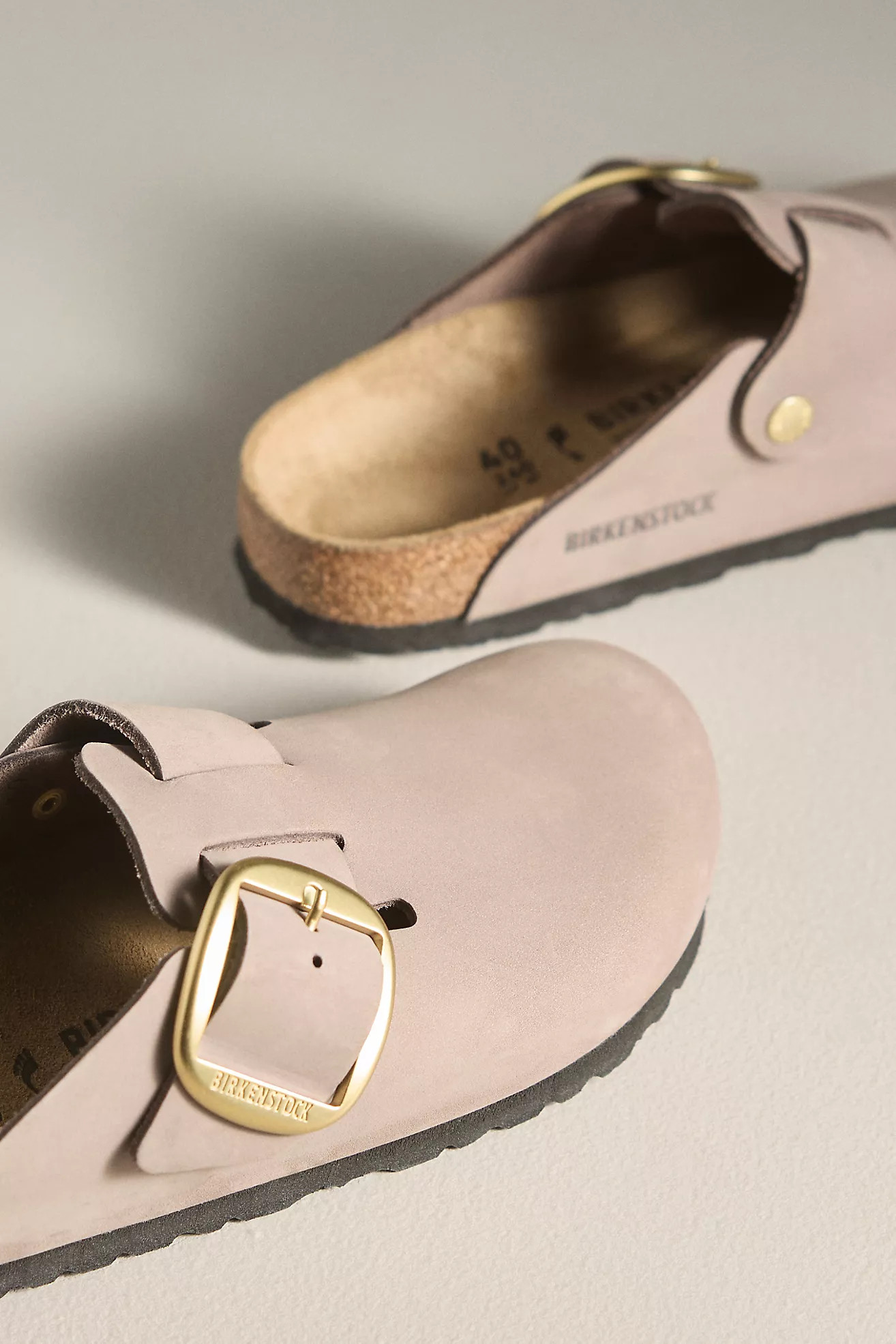 Birkenstock Boston Big Buckle Clogs | Anthropologie (US)