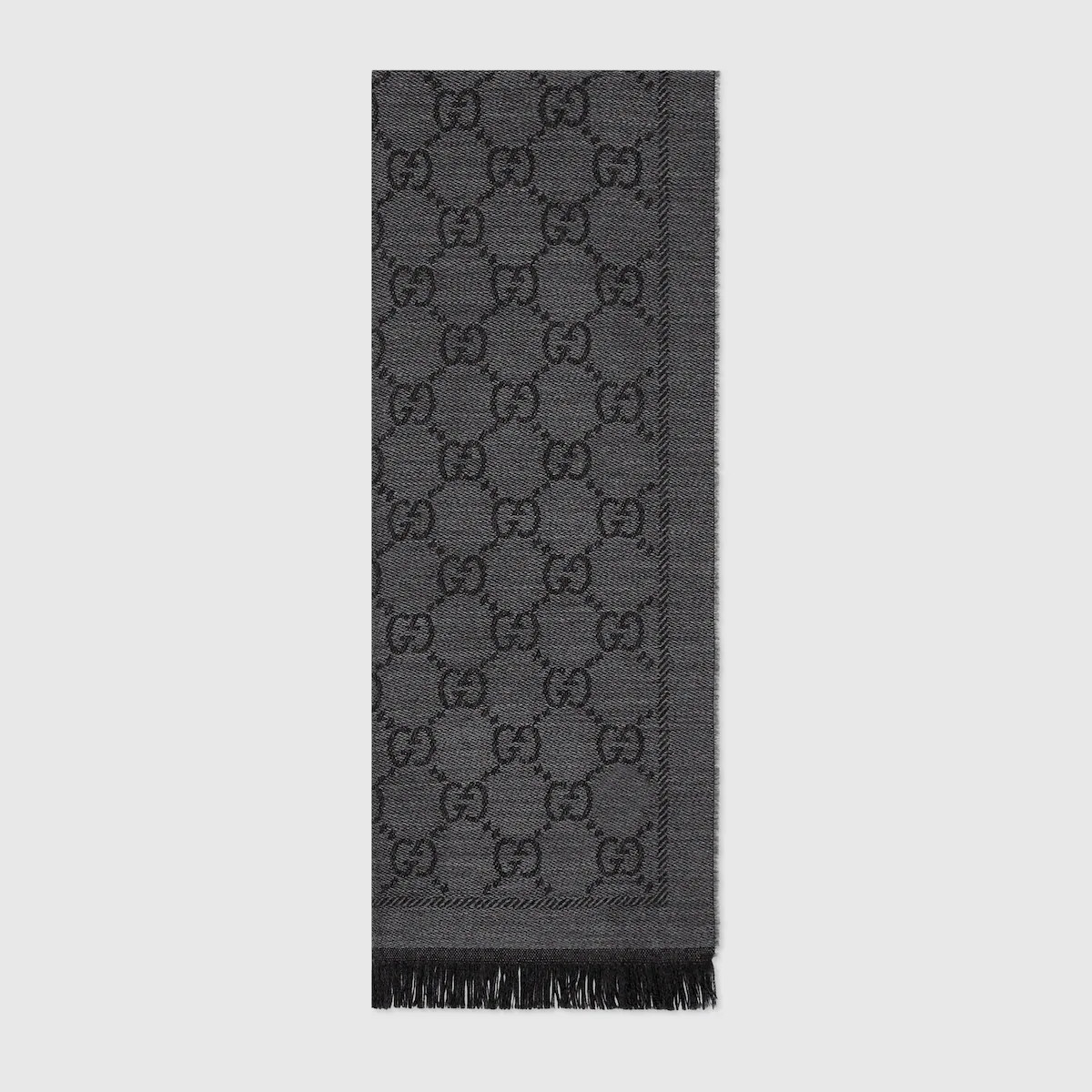 Gucci GG jacquard pattern knitted scarf | Gucci (US)