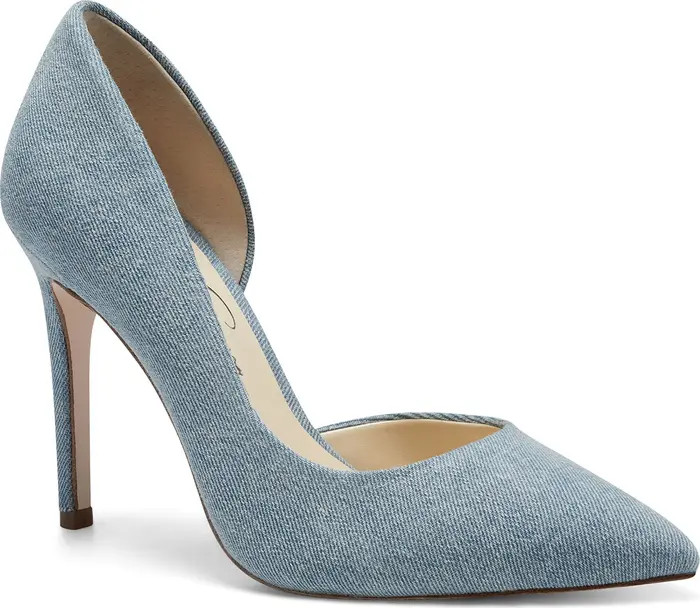 JESSICA SIMPSON Paryn d'Orsay Pointed Toe Pump - Multiple Widths Available | Nordstromrack | Nordstrom Rack