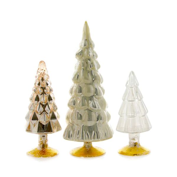 Metallic Glass Tree Set of 3 | Caitlin Wilson Design