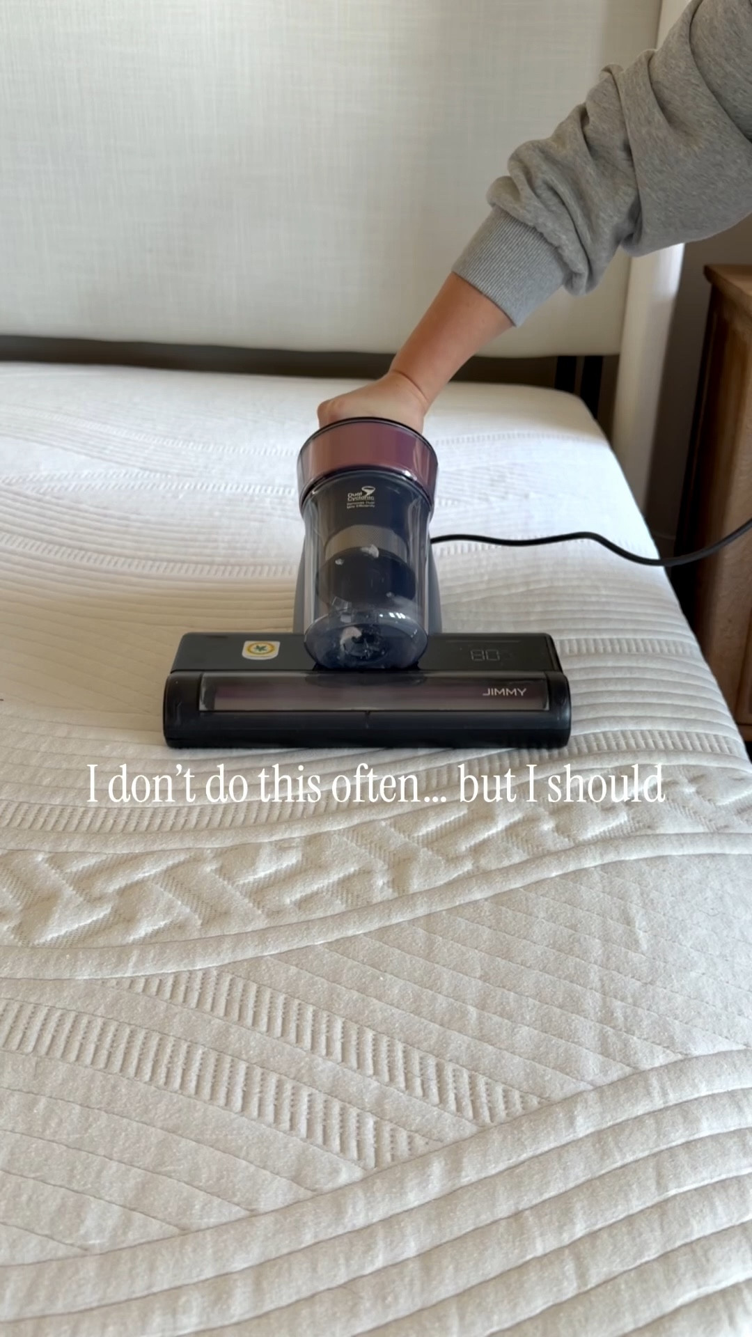One thing I don’t do often enough… but should 🤍

This pulls out what you don’t see (and it’s slightly shocking).
I’ve been using it on our mattress + headboard and it makes such a difference.

On sale right now — linked here.

#LTKHome #LTKSaleAlert