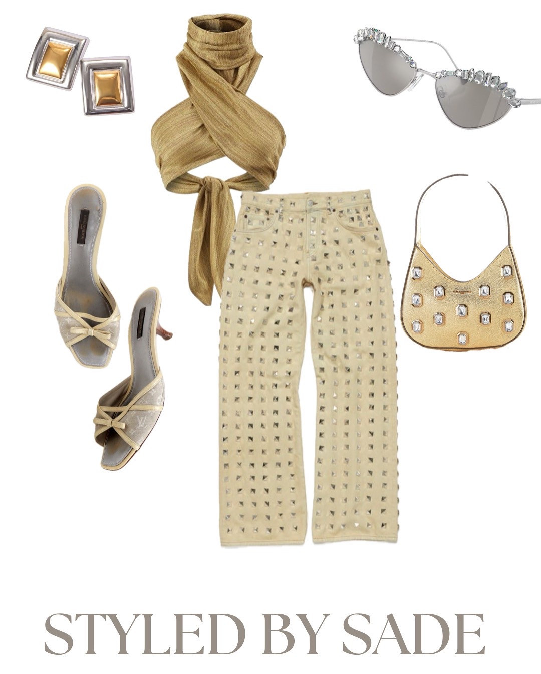 pants: acne studios 
top: similar ones linked 
bag: karl lagerfeld paris desi small leather purse 
#goingoutoutfit #ootd #outfitinspo

#LTKShoeCrush #LTKSpringSale