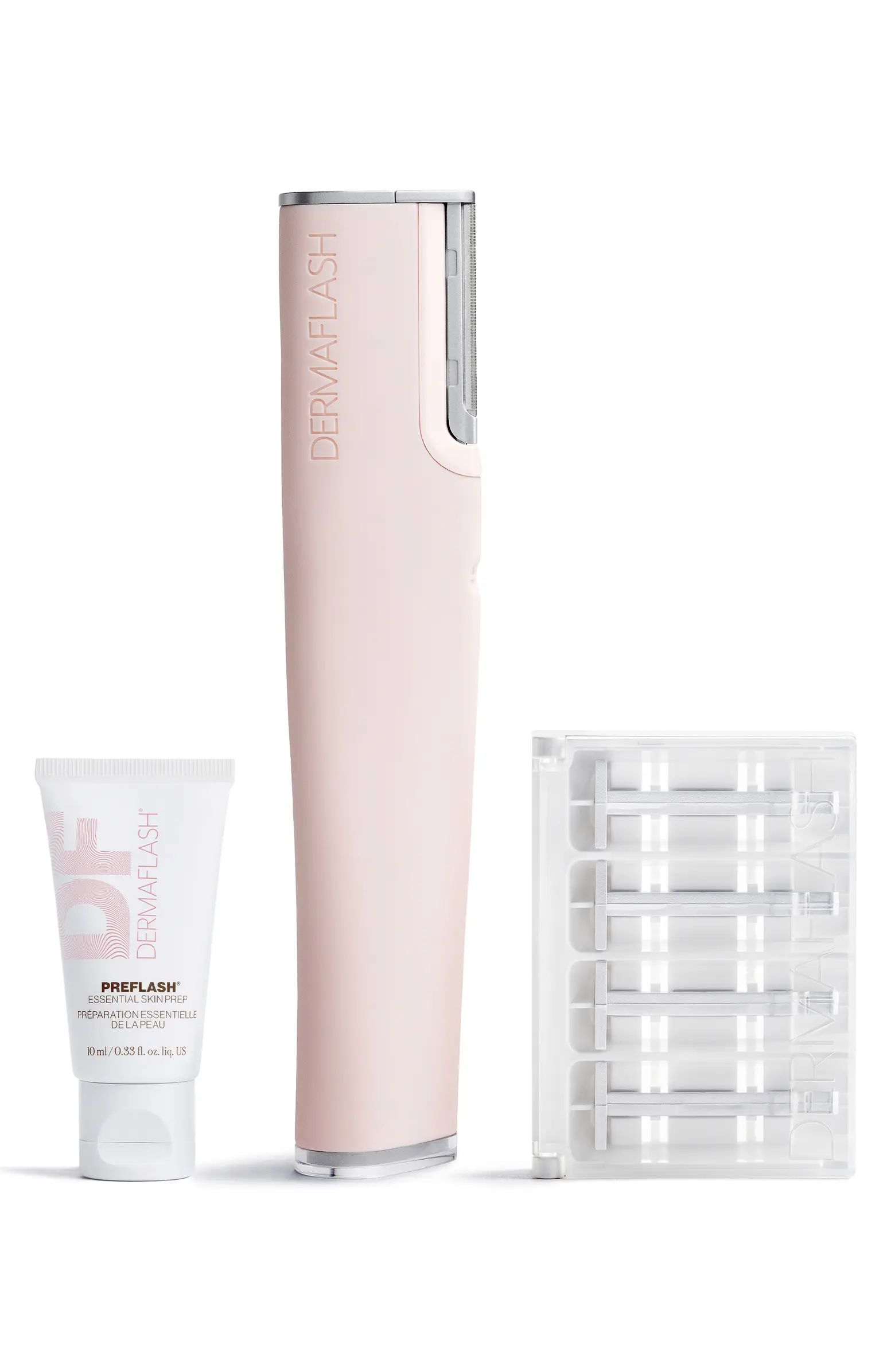 DERMAFLASH LUXE+ Advanced Sonic Dermaplaning & Peach Fuzz Removal Set | Nordstrom | Nordstrom