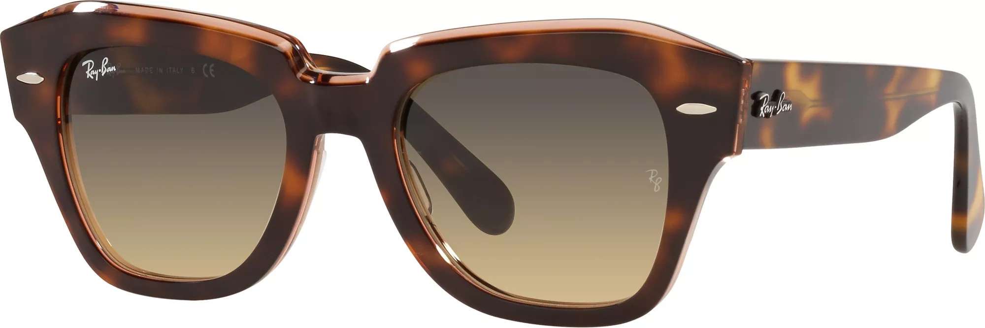 Ray-Ban State Street Sunglasses, Havana Pink/Brown | Dick's Sporting Goods