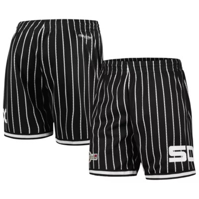 Mitchell & Ness Men's Chicago White Sox MLB Chicago Sox Cooperstown Collection 2005 World Series City Collection Mesh Shorts, Black, Large | Belk