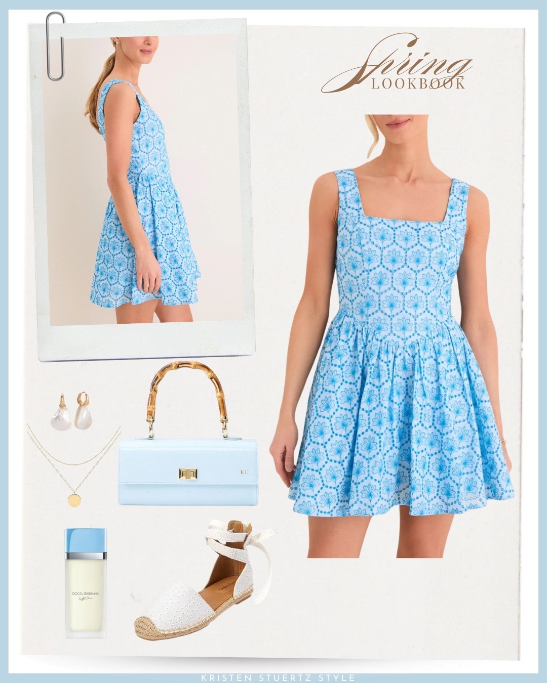 This flouncy mini dress is perfect for spring to summer wear. I’ve paired it with a coordinating Mark & Graham purse, lace up espadrilles, and gold and pearl accessories. 


@ltk 
#date night outfits #spring outfits 2026 #spring dresses  #vacation outfits beach #ltkshoecrush



#LTKootd #LTKTall #LTKOver40