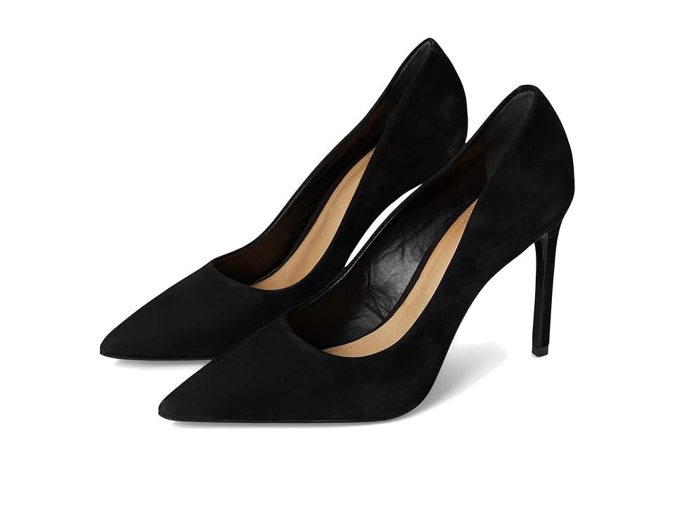 Schutz Lou Women's Shoes Black : 10.5 M, Suede | Zappos
