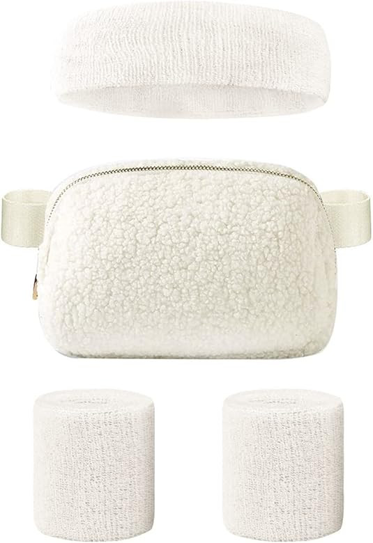 Fleece Belt Bag Fashion Crossbody Bag Fanny Pack for Women Men Cute Mini Everywhere Waist Pack Le... | Amazon (CA)