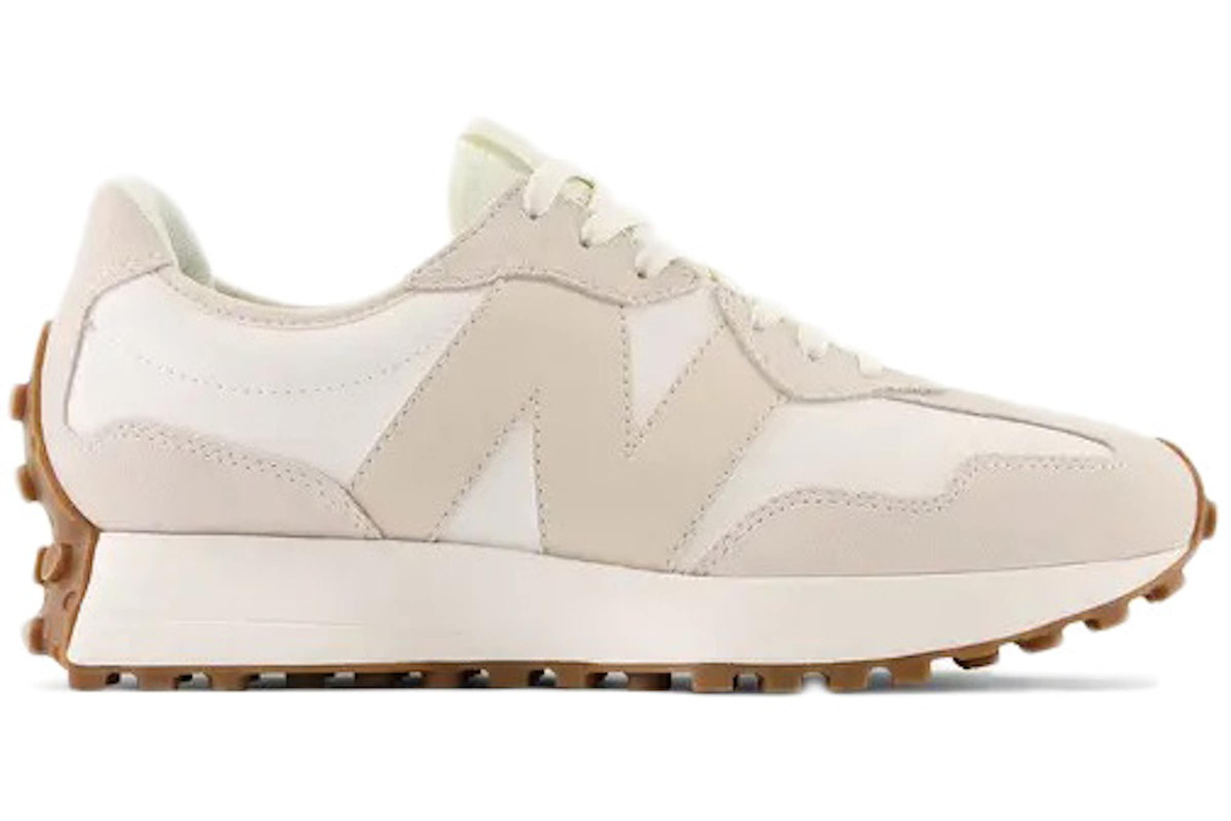 New Balance 327Beige White Gum Pink (Women's) | StockX