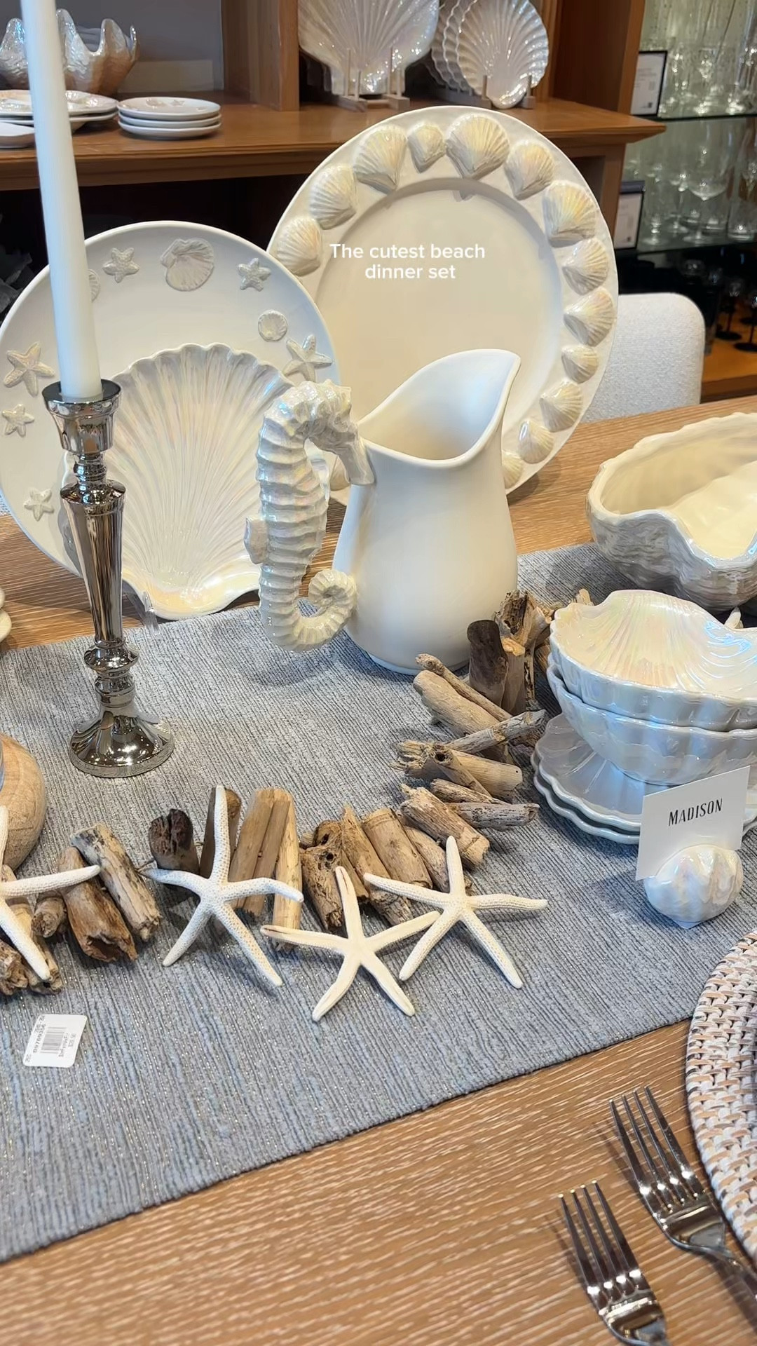 Beach home table set decor 🐚 the cutest summer beach house set 


#LTKSeasonal #LTKvlog #LTKHome