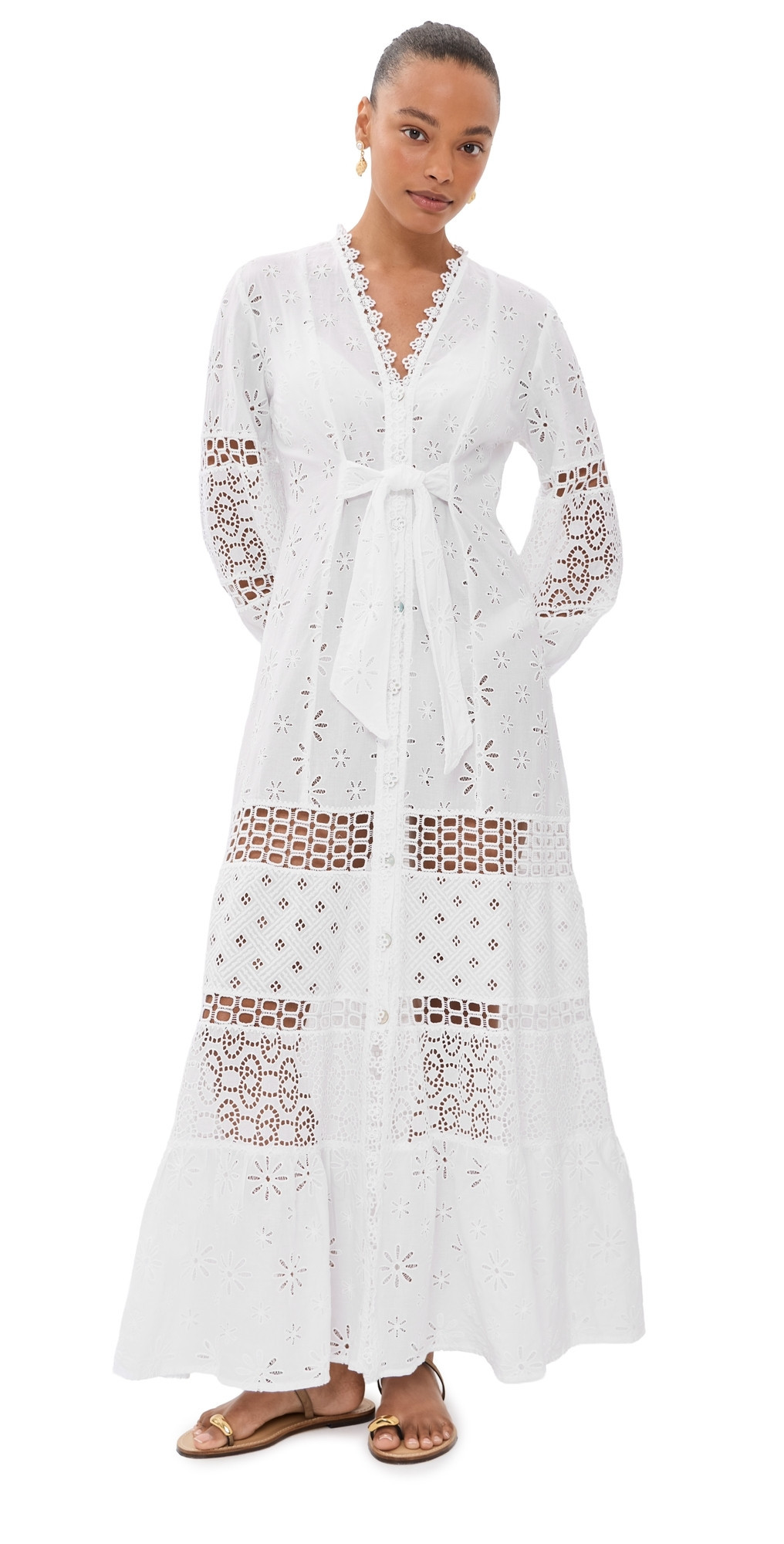 Temptation Positano Noce Dress White XS | Shopbop