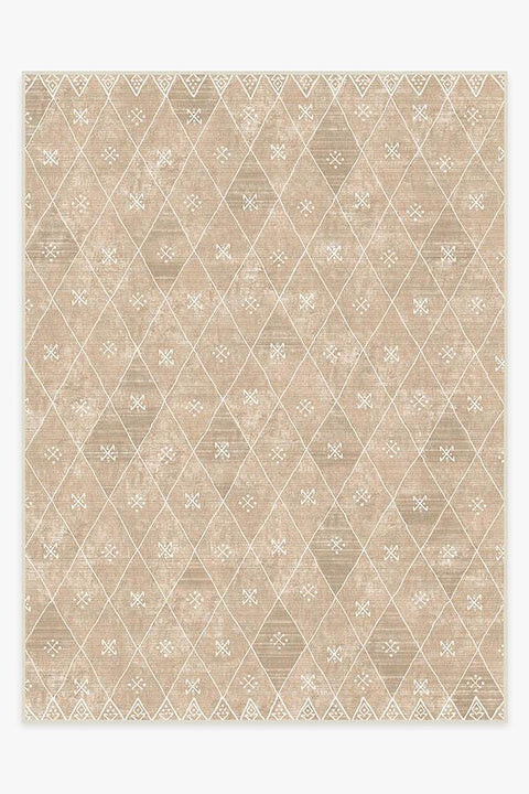 Kavi Diamond Rose Gold Rug | Ruggable