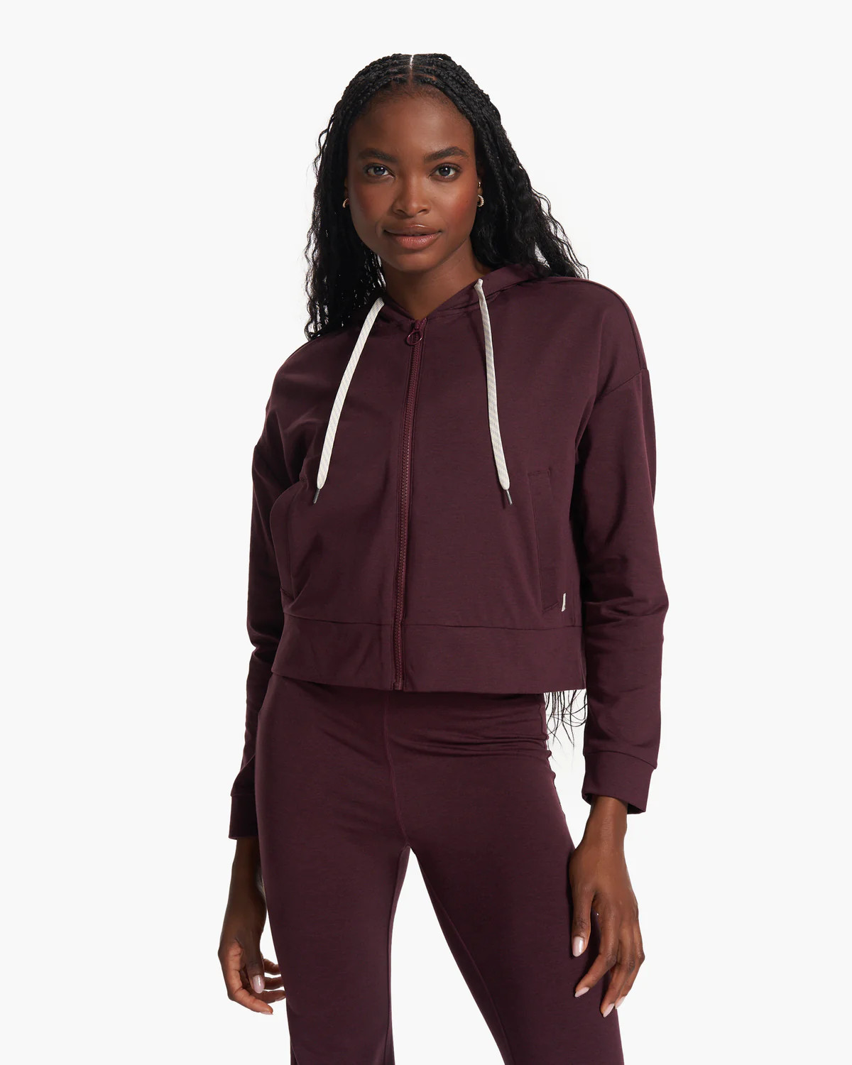 Granite Cropped Hoodie | Vuori Clothing (US & Canada)