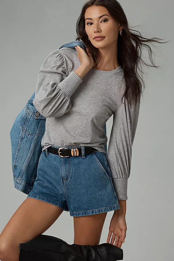 Loren Puff-Sleeve Tee | Anthropologie (US)