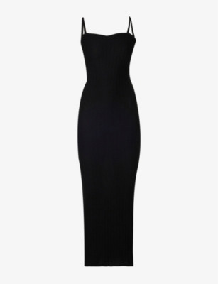 Keisha crochet woven-knit maxi dress | Selfridges