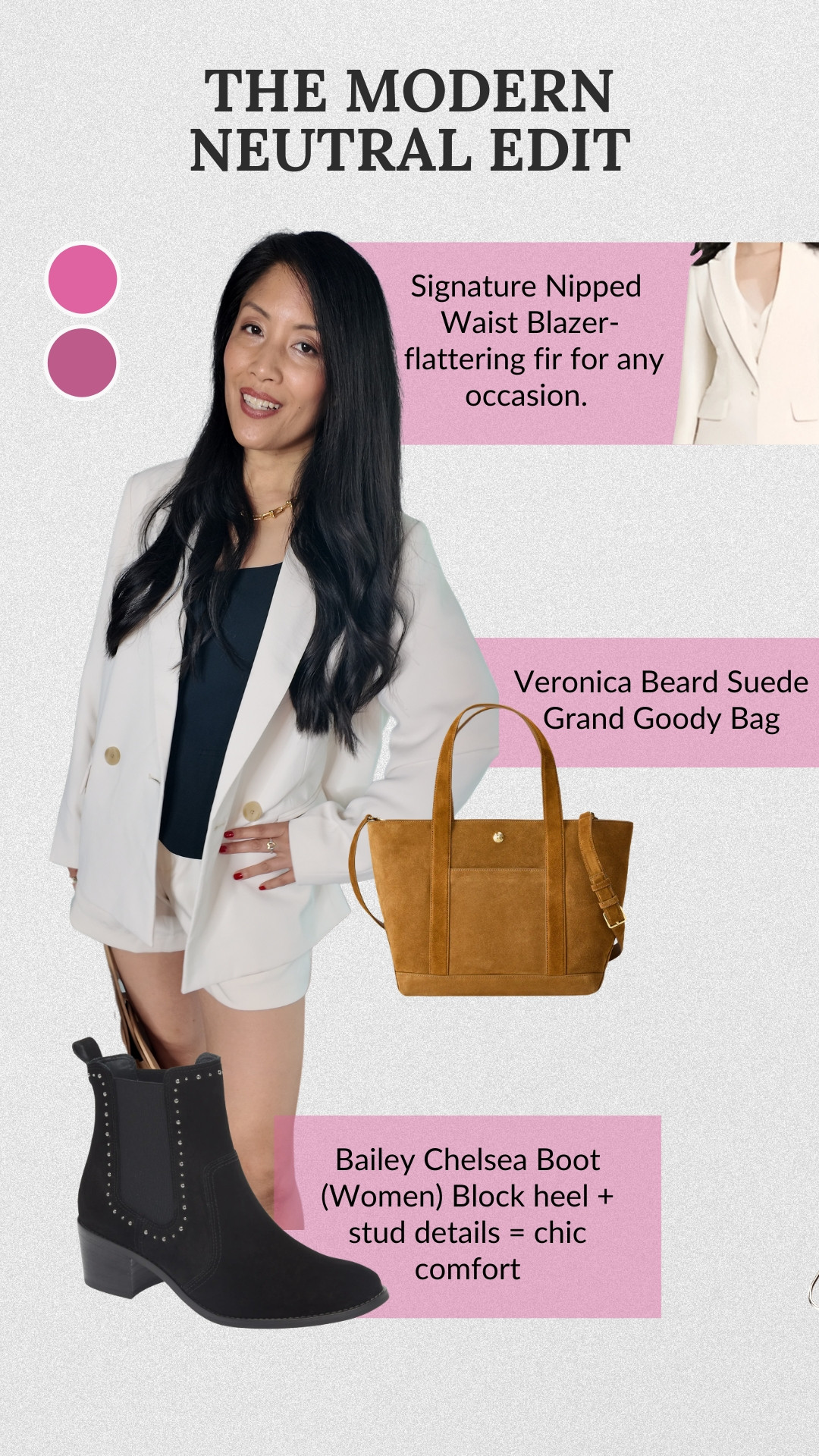 ✨ The Modern Neutral Edit ✨

Timeless neutrals meet modern tailoring — creating an effortlessly polished look that works from meetings to weekend outings. 🤍

Shop the full look + budget-friendly dupes now on LTK ⤵️ 

 #LTKStyleTip #LTKShoeCrush #LTKItBag