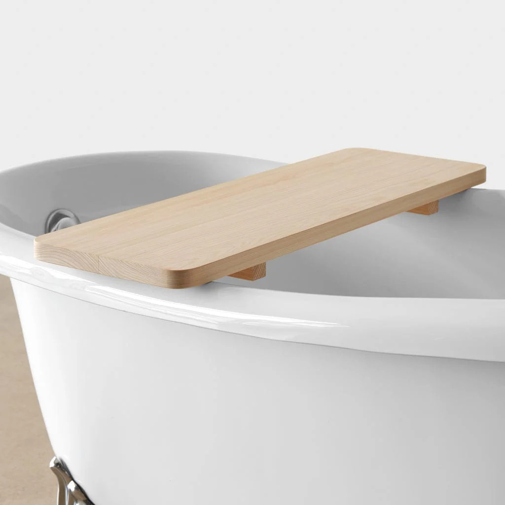 Hinoki Wood Bath Caddy | The Citizenry