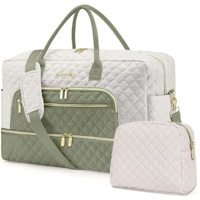 Carry-On Overnight Bag Personal Item Bag with Shoe Compartment & Wet Pocket Large Weekend Tote Bags with Toiletry Bag | Target