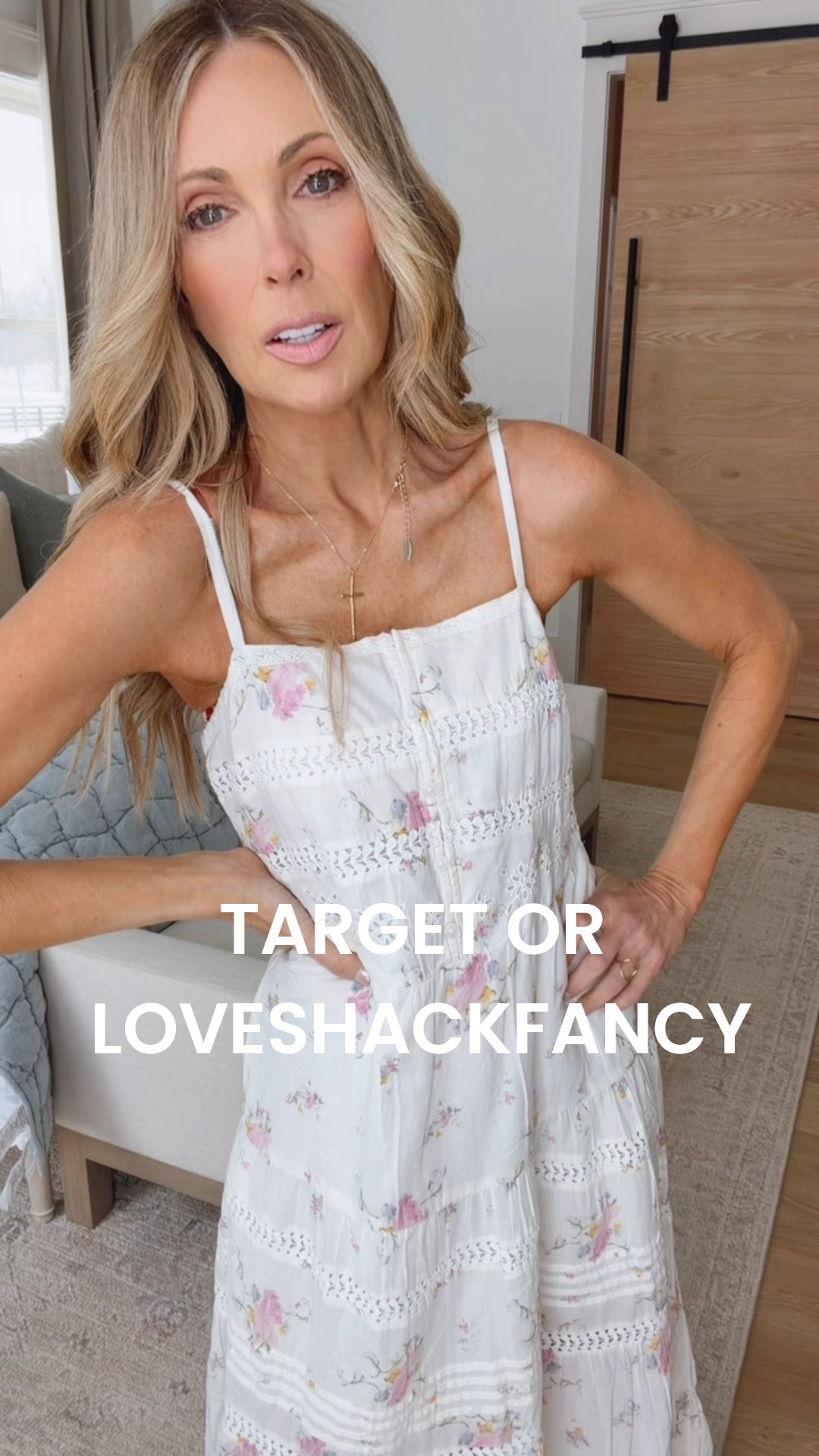 Pocketed, floral dresses that reminds me of LoveShackFancy. Spring arrives extra early at Target so if you like it, grab it! True to size. I'm wearing an XS. 

#LTKootd #LTKdayinmylife #LTKmomlife