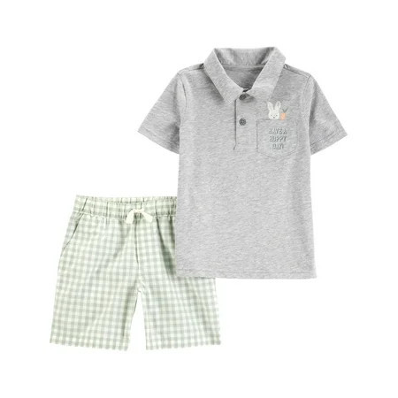 Carter's Child of Mine Baby and Toddler Boy Easter Outfit Set, 2-Piece, Sizes 12M-5T | Walmart (US)