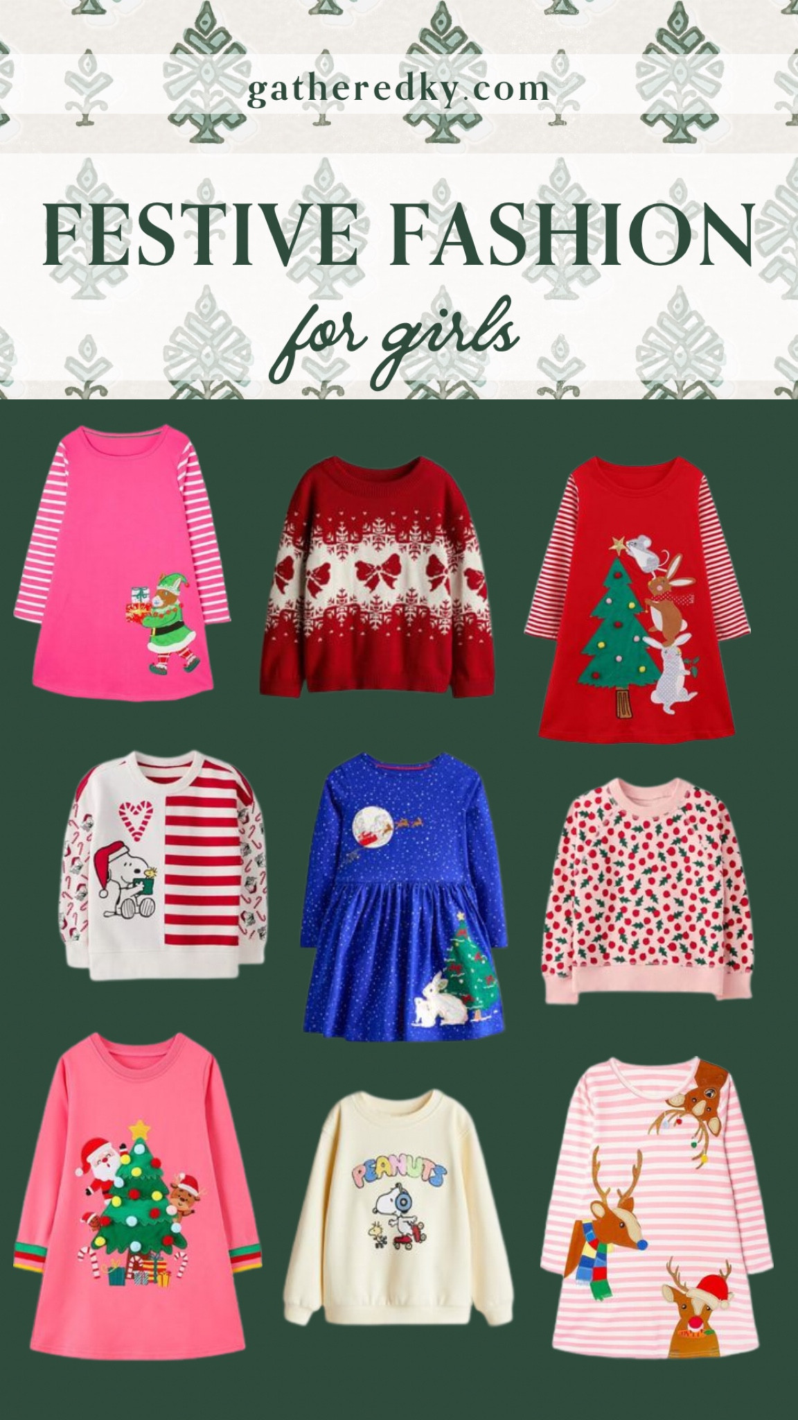Festive Fashion: For Girls 

#LTKSeasonal #LTKKids #LTKHoliday
