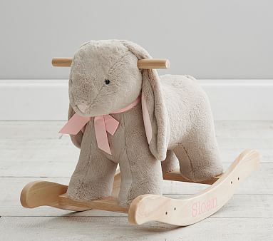 Bunny Plush Nursery Rocker | Pottery Barn Kids