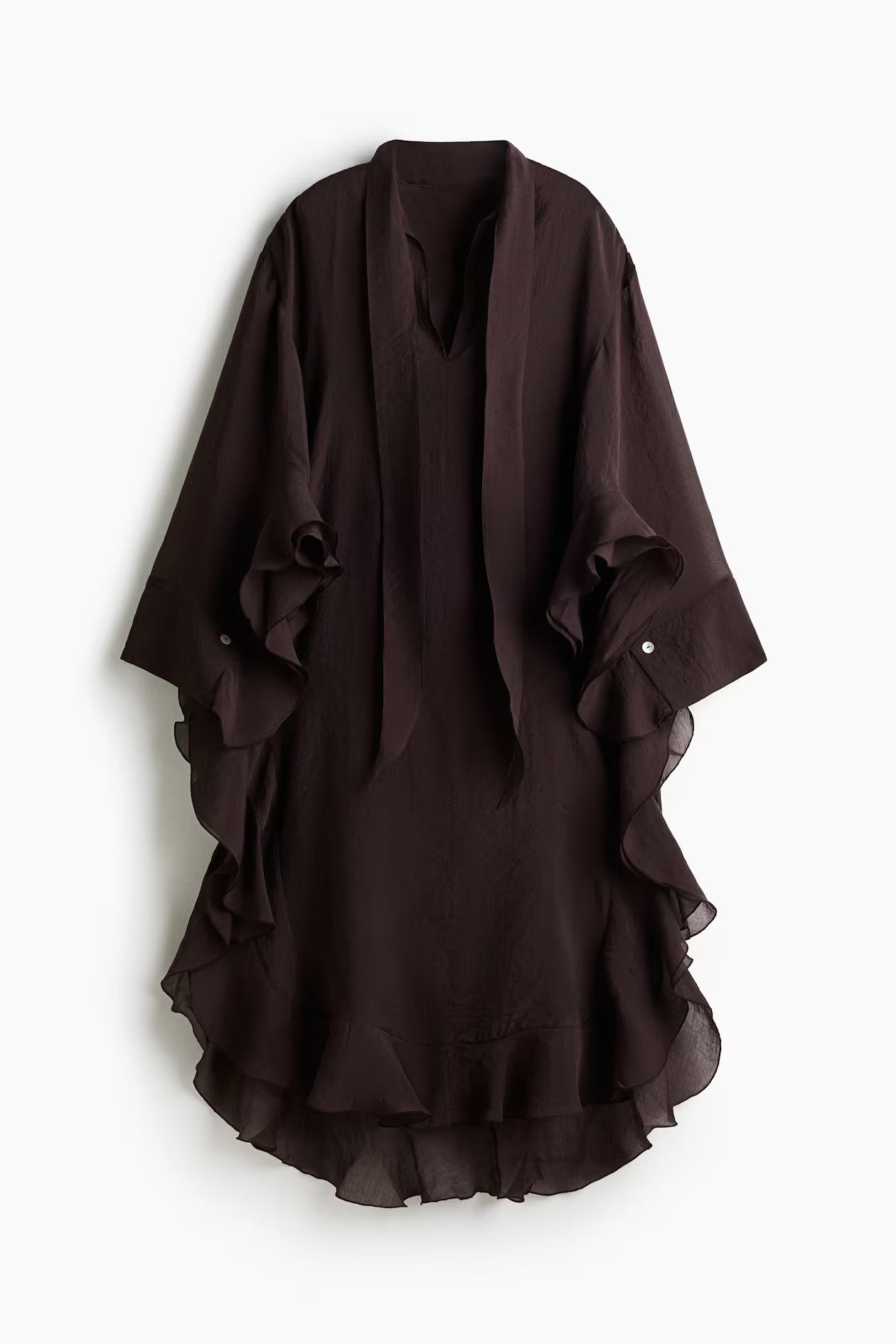 Tie-neck kaftan dress | H&M (UK, MY, IN, SG, PH, TW, HK)