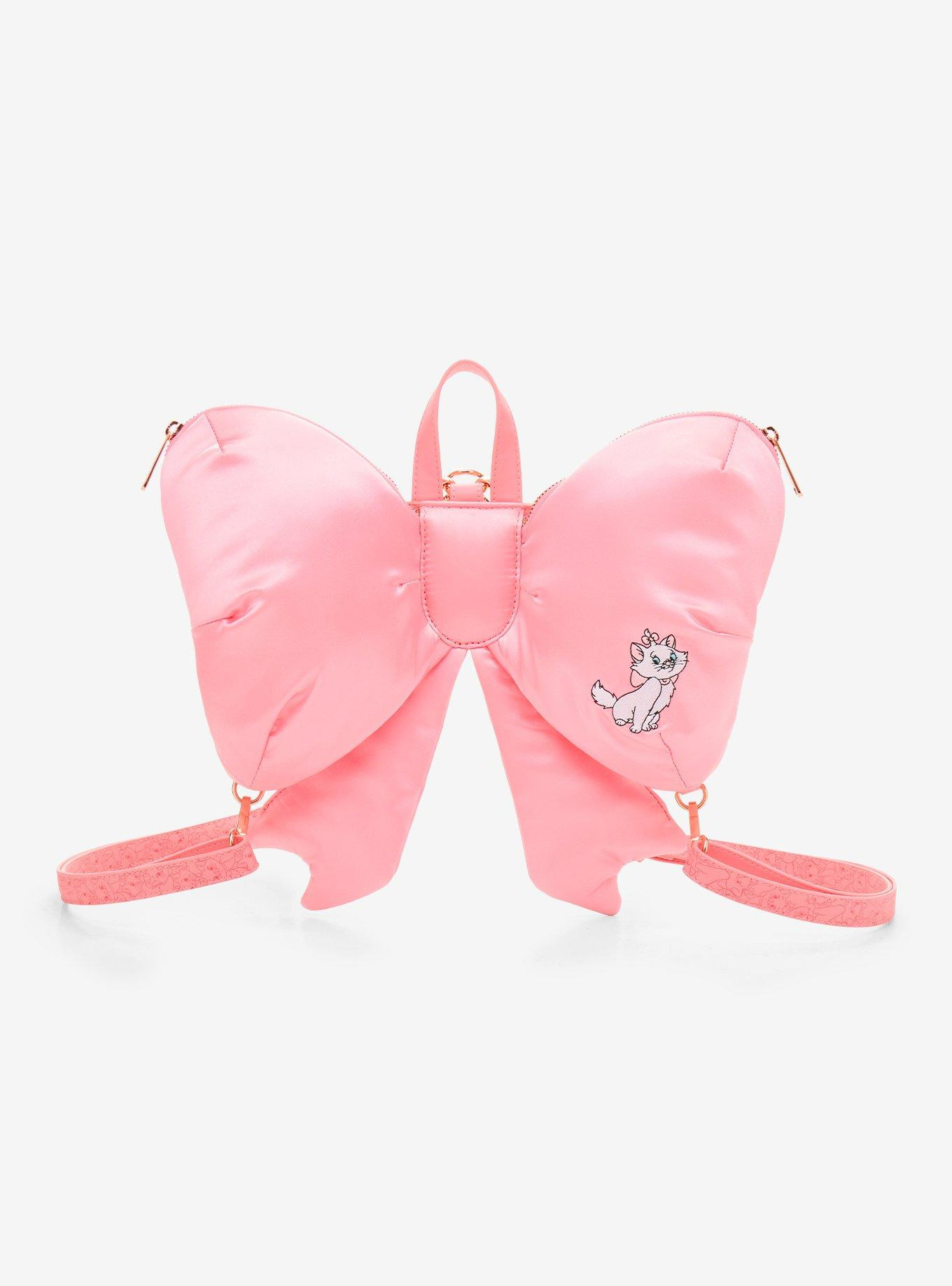 Loungefly Disney The Aristocats Marie Satin Bow-Shaped Mini Backpack - BoxLunch Exclusive | BoxLunch