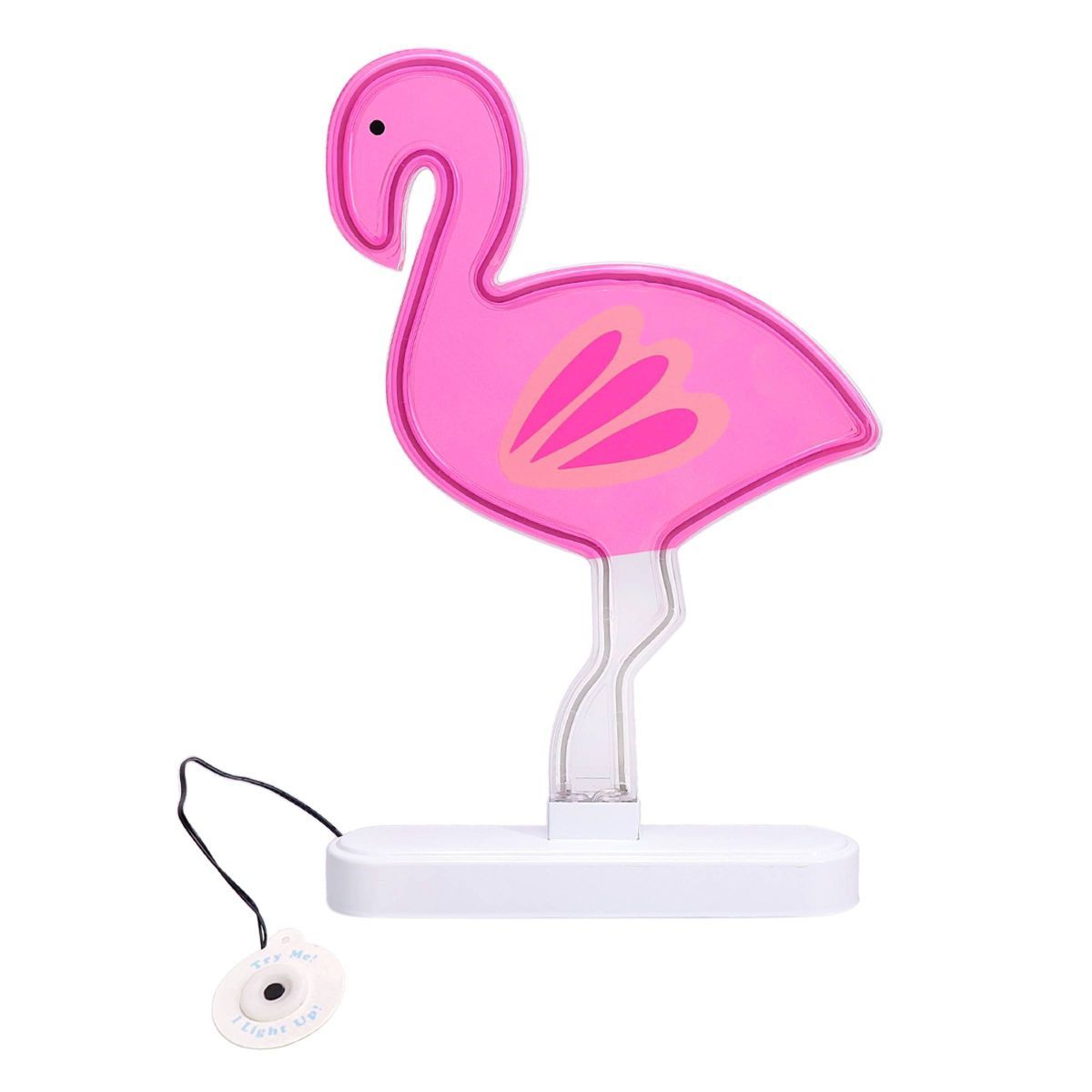 Faux Neon Sign Flamingo Pink - Sun Squad™ | Target