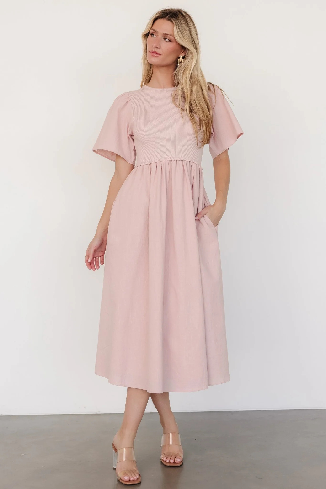 Cici Sweater Dress | Dusty Rose | Baltic Born