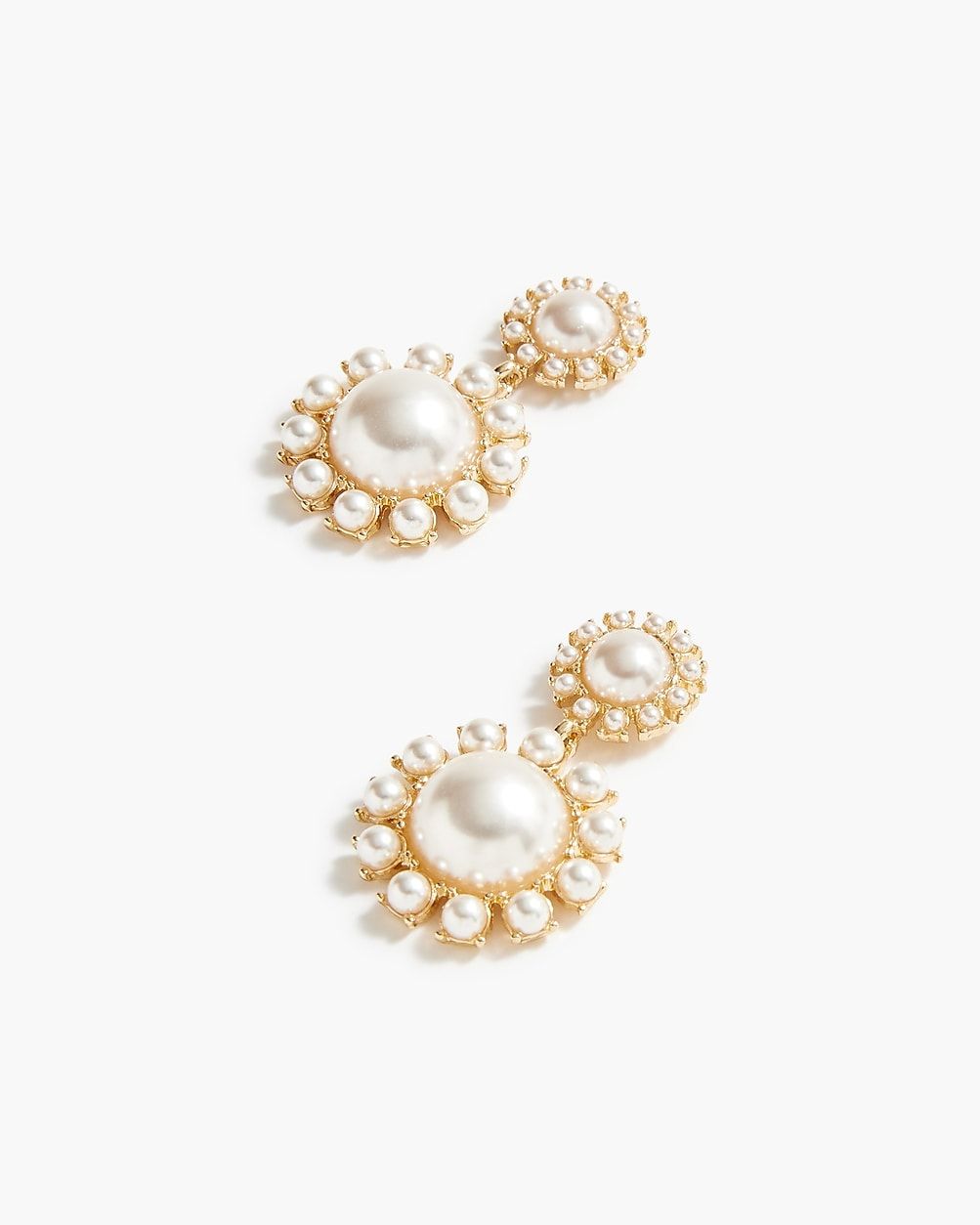 Pearl drop earrings | J.Crew Factory