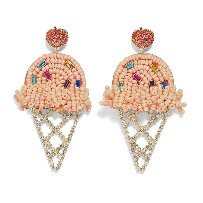 BEST LADY Statement Drop Earrings for Women - Bohemian Beaded Round Earrings, Idea Gift for Mom, ... | Amazon (US)