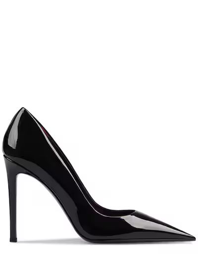 105mm Paris patent leather heels | Luisaviaroma
