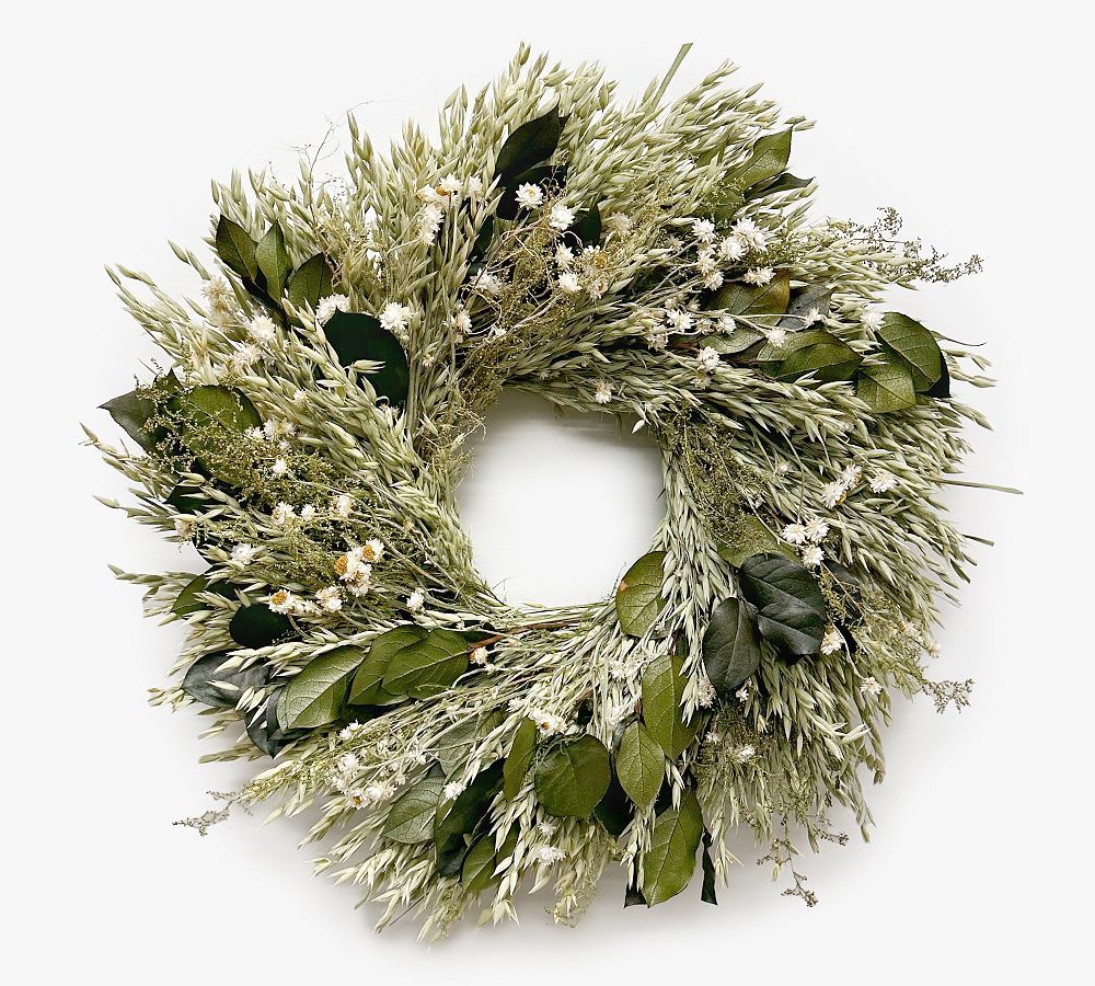 Dried Pastoral Morning Wreath | Pottery Barn (US)