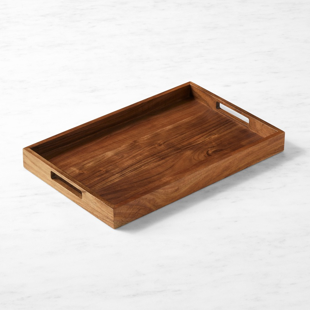 Acacia Rectangle Tray | Williams-Sonoma