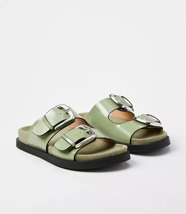 Lou & Grey Double Strap Molded Sandals | LOFT