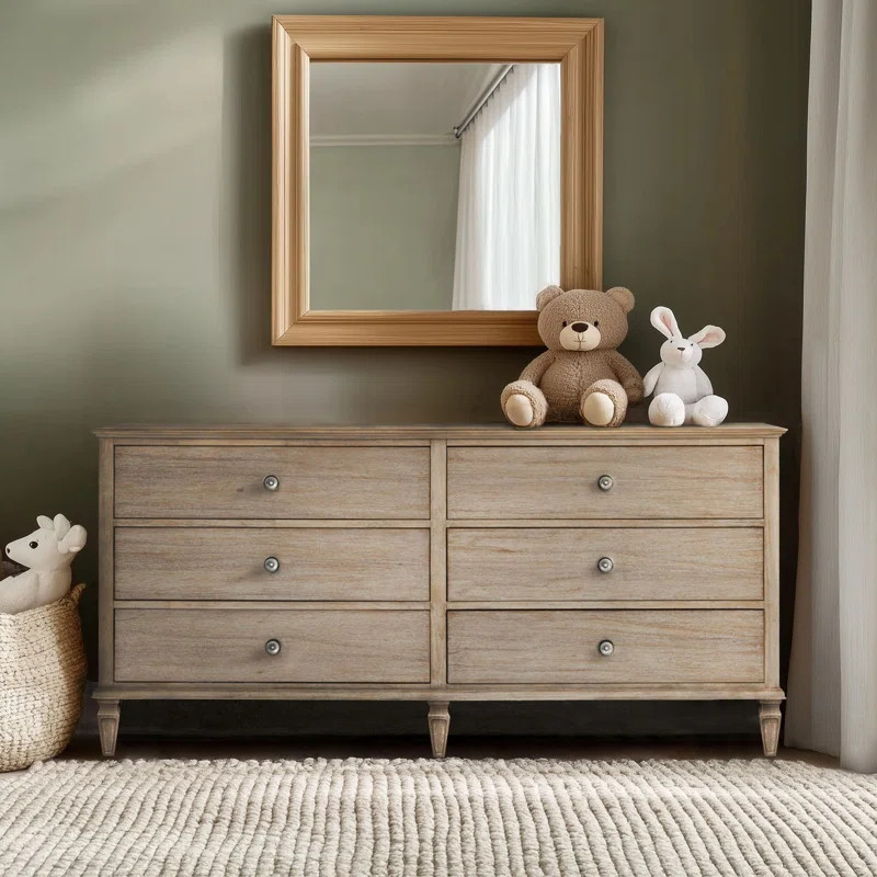 Garland 6-drawer wood dresser (70") | Wayfair North America
