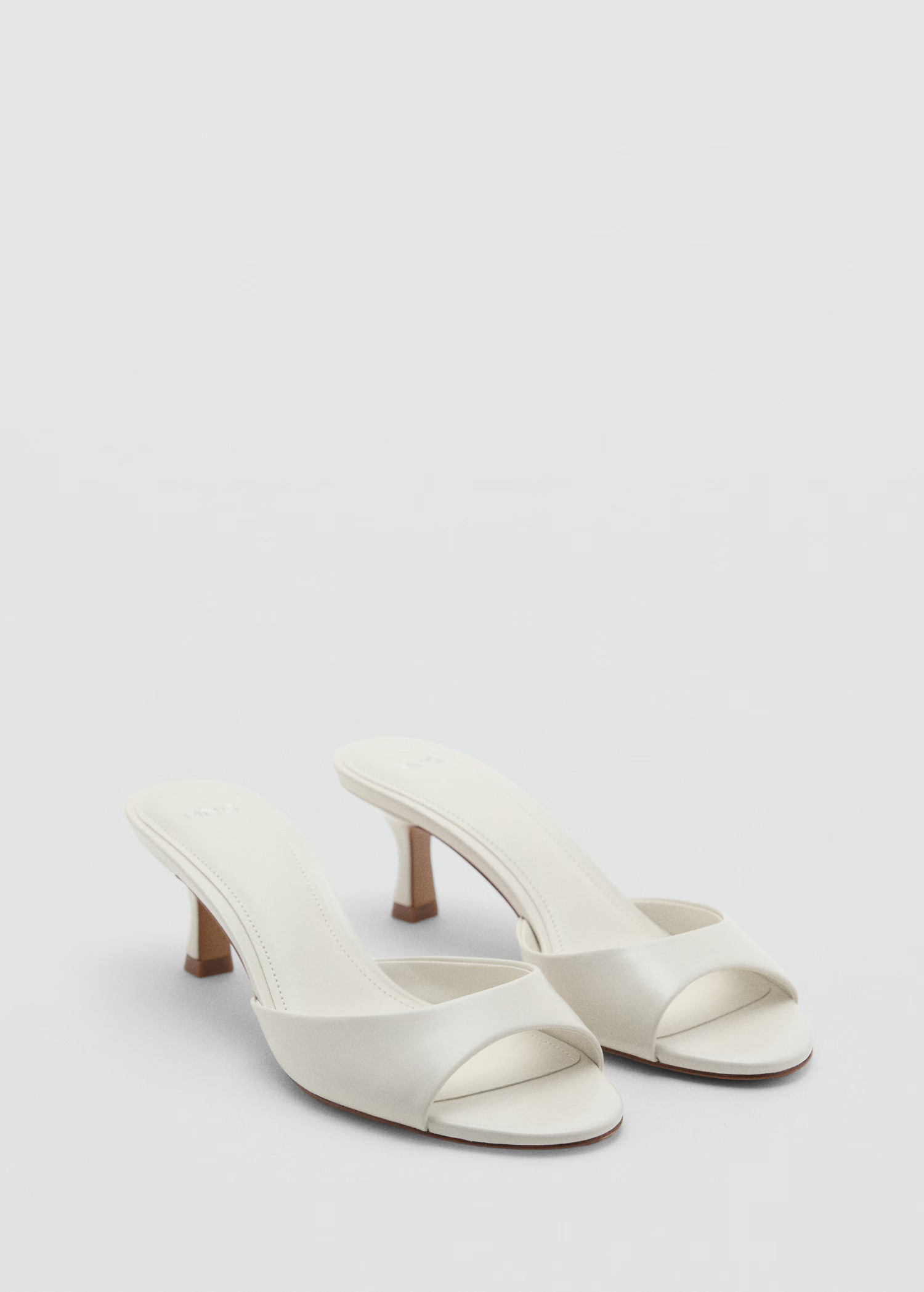 Kitten-heel sandals with strap | MANGO (UK)
