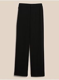 High-Rise Wide-Leg Pant with Elastic Sides | Banana Republic (US)