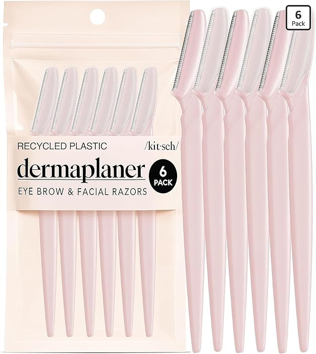 Kitsch Dermaplane Razor for Women Face \u2013 Face Razors for Women & Men, Eye Brow Razors & Face... | Amazon (US)